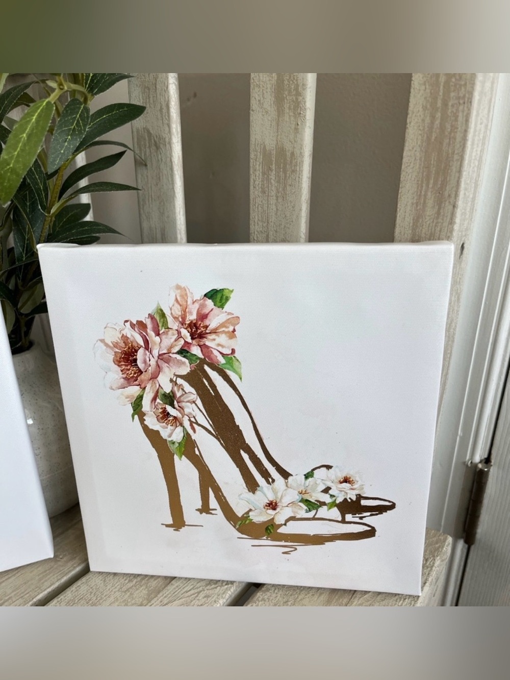 Canvas Art Set/Boutique/Fashion/Designer Theme ~New~ 2pcs Set - Picture 5 of 7
